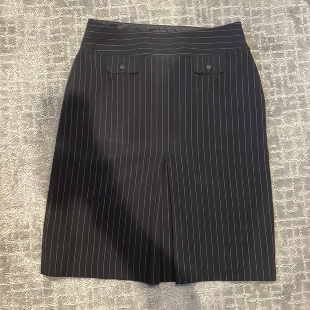 Ann Taylor pinstripe skirt